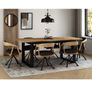 Vanguard Oak Swivel Dining Armchair  Modern Wood Meets Function Image 3