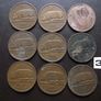 9 Irish half pennies (1928-1937) Image 4