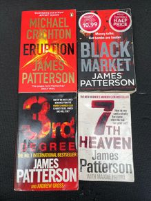 James Patterson book bundle (price is for all)