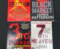 James Patterson book bundle (price is for all)