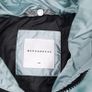 Rino & Pelle Light Blue Longline Puffer Jacket Coat 8UK/36EU Image 3