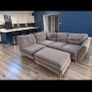 Lshaped gouch, 1 seater and poof. Image 5