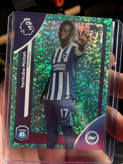 2025/26 Topps Premier League Yankuba Minteh /499 (Numbered Parallel)