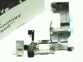 ORIGINAL Apple iPhone 5 Replacement charger port + headphone jack + microphone assembly - (White)