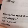 MADELEINE navy beige and gold knit Sz M (Fit 12-14UK) - Rrp 149 (New) Image 8