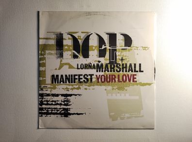 RESERVED - D.O.P. - Manifest Your Love - Hi Life Recordings - ORIGINAL Promo DJ Advance Copy! DOP 90s House CLASSIC!