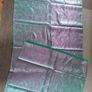 Silk scarf, in blue and pink pattern Image 5