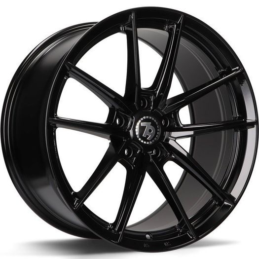 18" Ispiri FFR1 Type Black Alloy Wheels Audi Seat Skoda Mercedes Lamborghini Acura Bmw Tesla Vw Vauxhall Opel 5x112 / 5x120