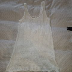 Hollister knitted beach dress uk8-10