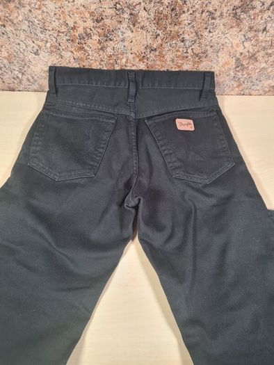 Mens Wrangler texas jeans black denim Size W 30 L 30 A1