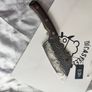 Serbian Cleaver Knife 6inc Tribal Engraved By Di'Casteel Image 2