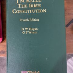 Irish Constitution JM Kelly