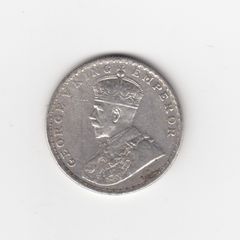 India, one rupee 1919, 91.7% Silver, (no 400)