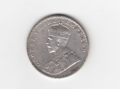 India, one rupee 1919, 91.7% Silver, (no 400)