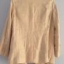 H&M Linen Blazer Powder Pink Image 3