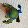 TMNT Giant Battle Shell Leonardo Action Figure Teenage Mutant Ninja Turtles 2012 approx. 27 cm Used Please see photos Image 9