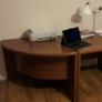 Executive Mahogany office desk Image 6