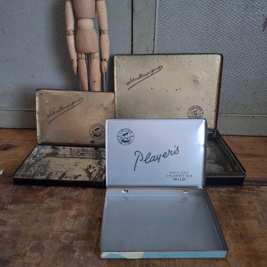 Player's Navy Cut Cigarette Tins