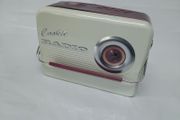 Metal Radio Tin Lunchbox Cookie Vintage 1950s Style