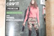 Crivit Premium Ladies Thermal Sport Leggings Size L EUR 44-46 GB 16-18 New