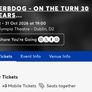 3 x Kerbdog Tickets Seated for Sat 31 Oct 2026 in 3Olympia Image 2
