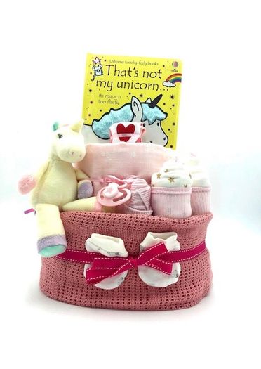 Nappy Cake Unicorn 2 Tier Pink (Baby Shower)