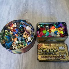Collection of gogo and animal figures