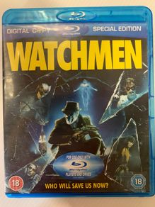 Watchmen (Special Edition) Zack Snyder Film [2009] Malin Akerman, Billy Crudup, Matthew Goode, Carla Gugino, Jackie Earle Haley, Jeffrey Dean Morgan & Patrick Wilson [2xBlu-ray Movie]