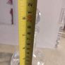 SMALL 22 CM. TALL Crystal Cut and Beveled Decanter NO STAMP Image 2