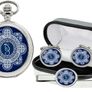Pocket Watch, Cufflinks, Tie pin,- Free Post Image 6