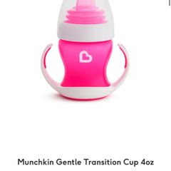 BRAND NEW Munchkin Gentle Transition sippy Cup 4oz