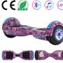 Self-Balancing Electric Scooter Hoverboard 6.5 Inch Bluetooth Speaker With Two Wheels Skateboard Pink Image 3