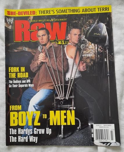 Wwe Raw Magazines 2002