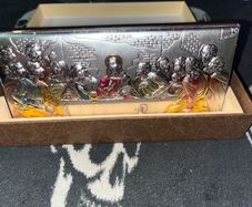 Byzantine JESUS Icon Nazareth HOLY The Last Supper Allow Metal that contains some silver