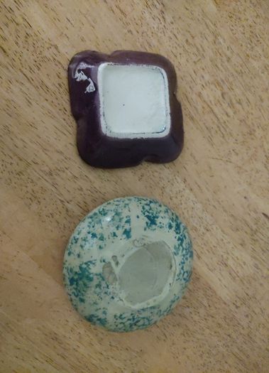 Two Pretty Ashtrays - never used