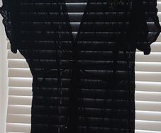 Black sheer cover up