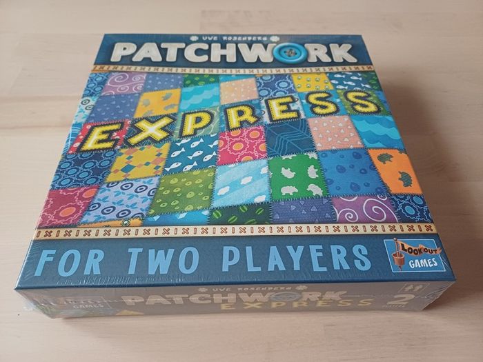 Patchwork Express 2 Player Strategy Board Game English Edition 2018 NEW SEALED