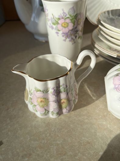 Vintage Royal Tara 21 piece set Irish Blossom in Mint condition