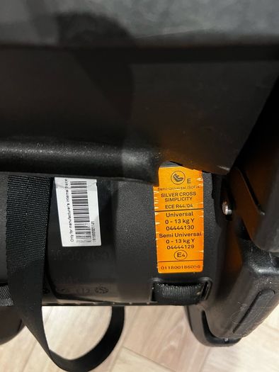 Silvercross Simplifix and car seat
