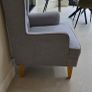 Nested Soothe Easy chair & Rocker Grey/Beech Image 5