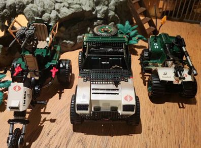 GI JOE vintage Dreadnok custom vehicle set