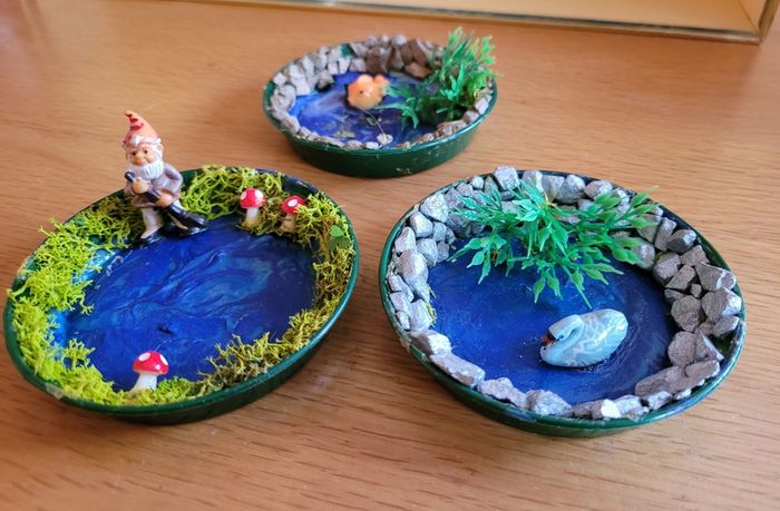 Miniature gardening items/ tools for dolls house - or fairy garden