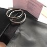 CK beautiful black cubic ear rings Image 5