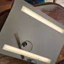 bathroom mirror with light and demister Image 2