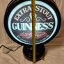 New Double Sided Rotating Guinness Bar Advert Light Image 5