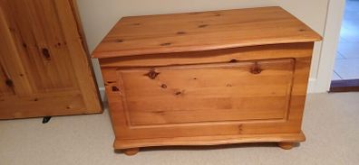 a beautiful pine chest