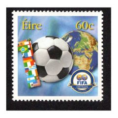 2004 Ireland Centenary of FIFA (Federation Internationale de Football Association) Commemorative Stamp Mint Never Hinged (MNH)