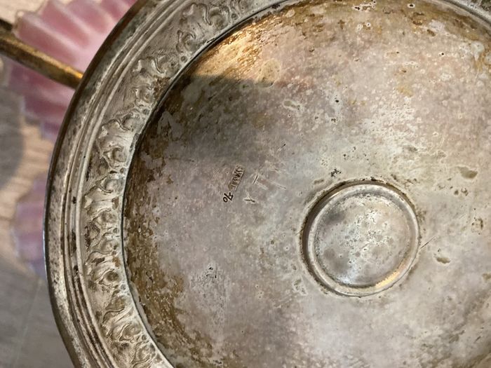 AntiqueBridal Dish Handmade Piece