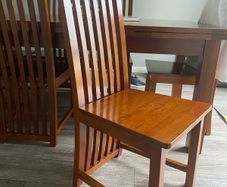 Solid wooden chairs