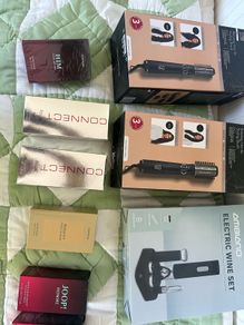 Mixed bundle of Perfumes/hair stylers/ wine opener